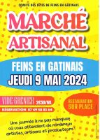 9 mai 2024 – Marché artisanal Feins en Gâtinais